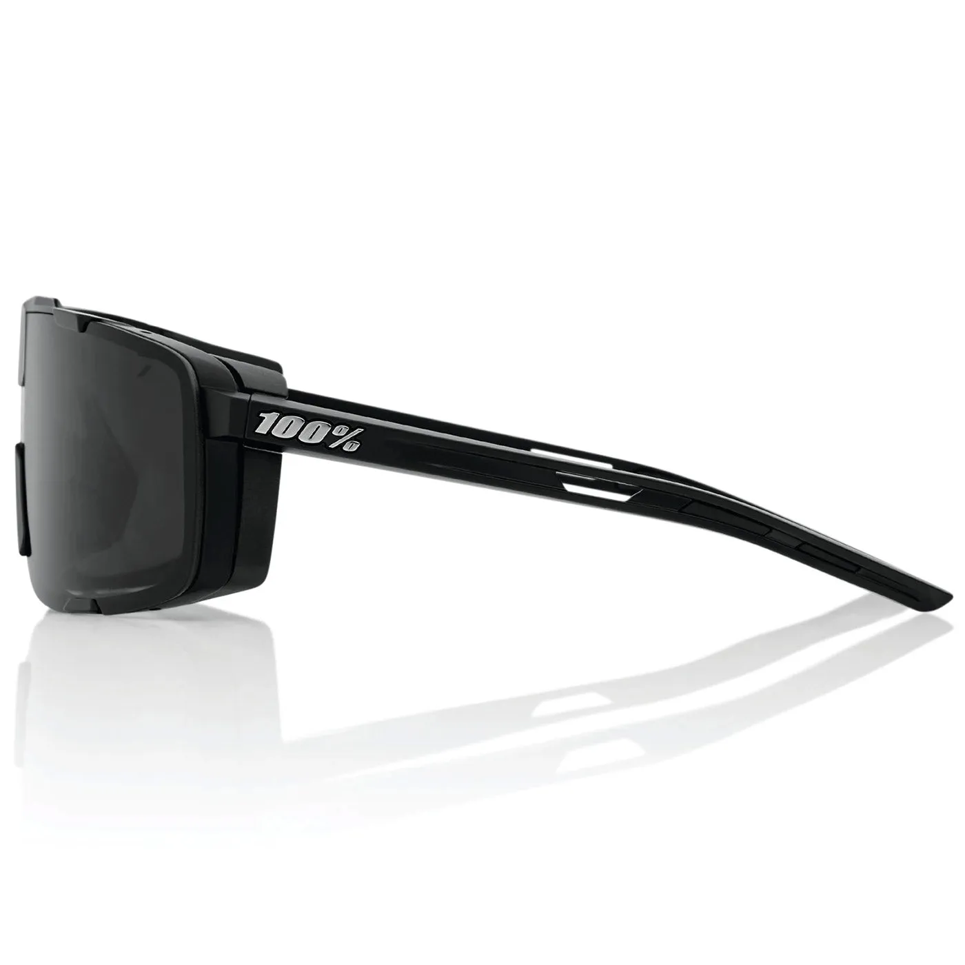 100% Eastcraft glasses - Matte Black Smoke Lens