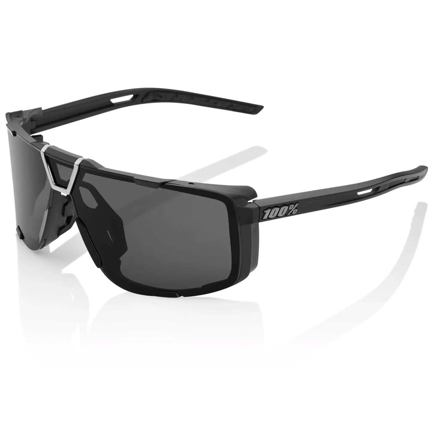 100% Eastcraft glasses - Matte Black Smoke Lens