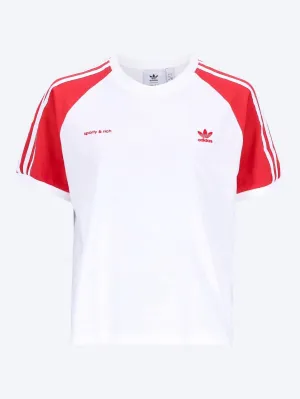Adidas two tone ringer t-shirt
