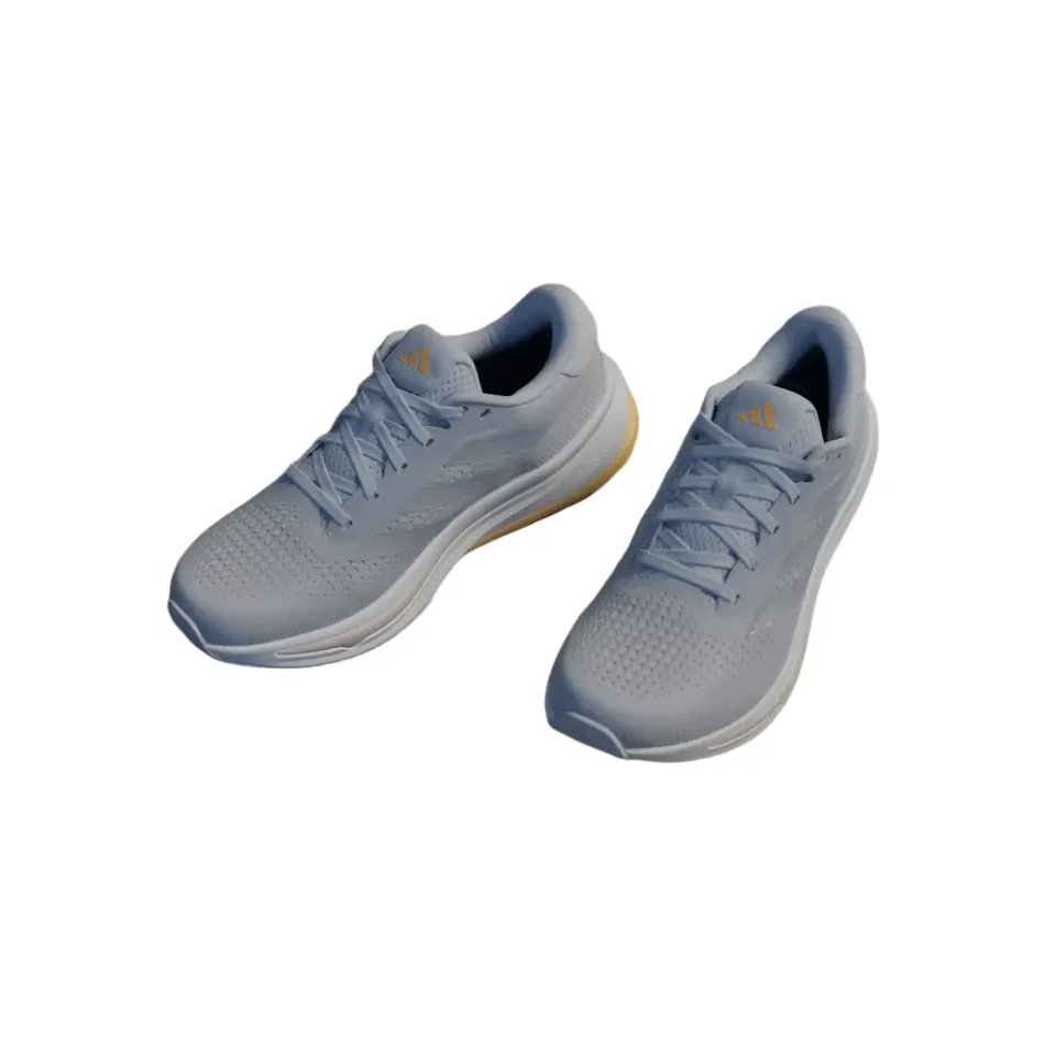 Adidas Women's Supernova Rise in Halo Blue/Zero Metalic/Wonder Blue AW24