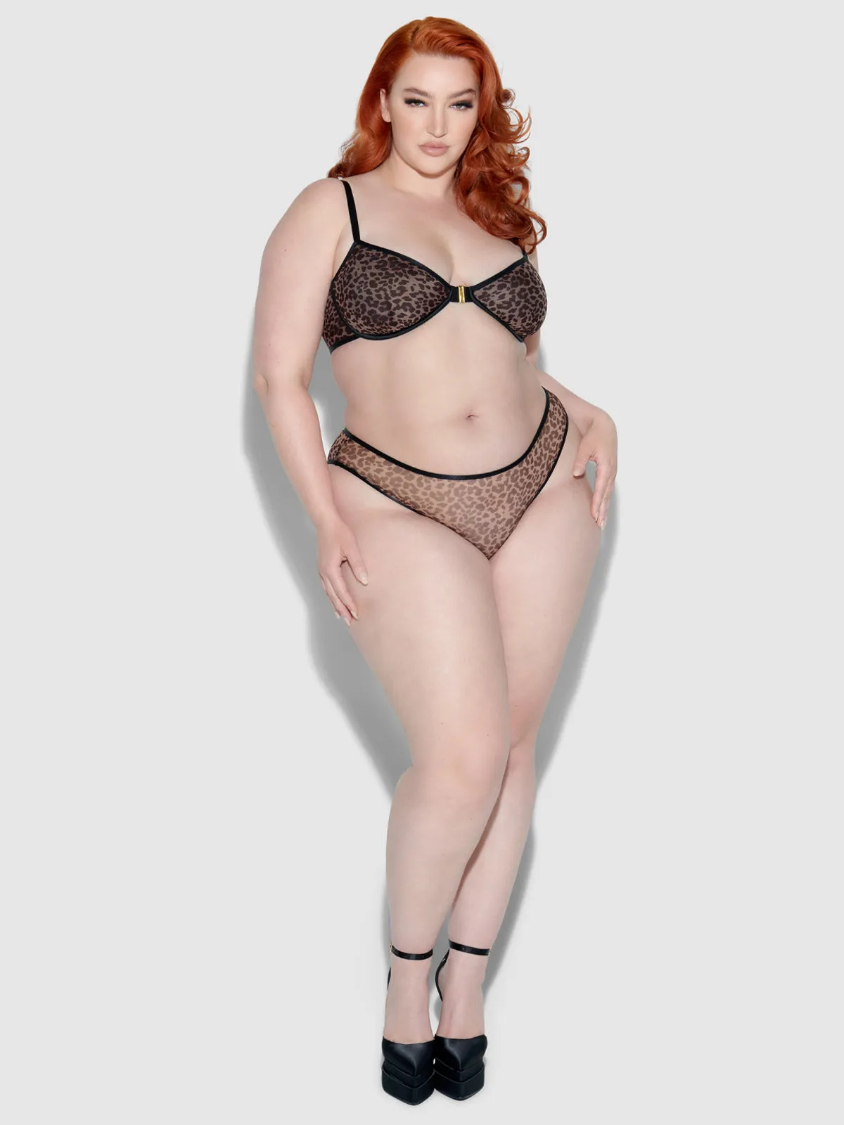 Alanza Ultra Fine Mesh Bra by Frederick's of Hollywood