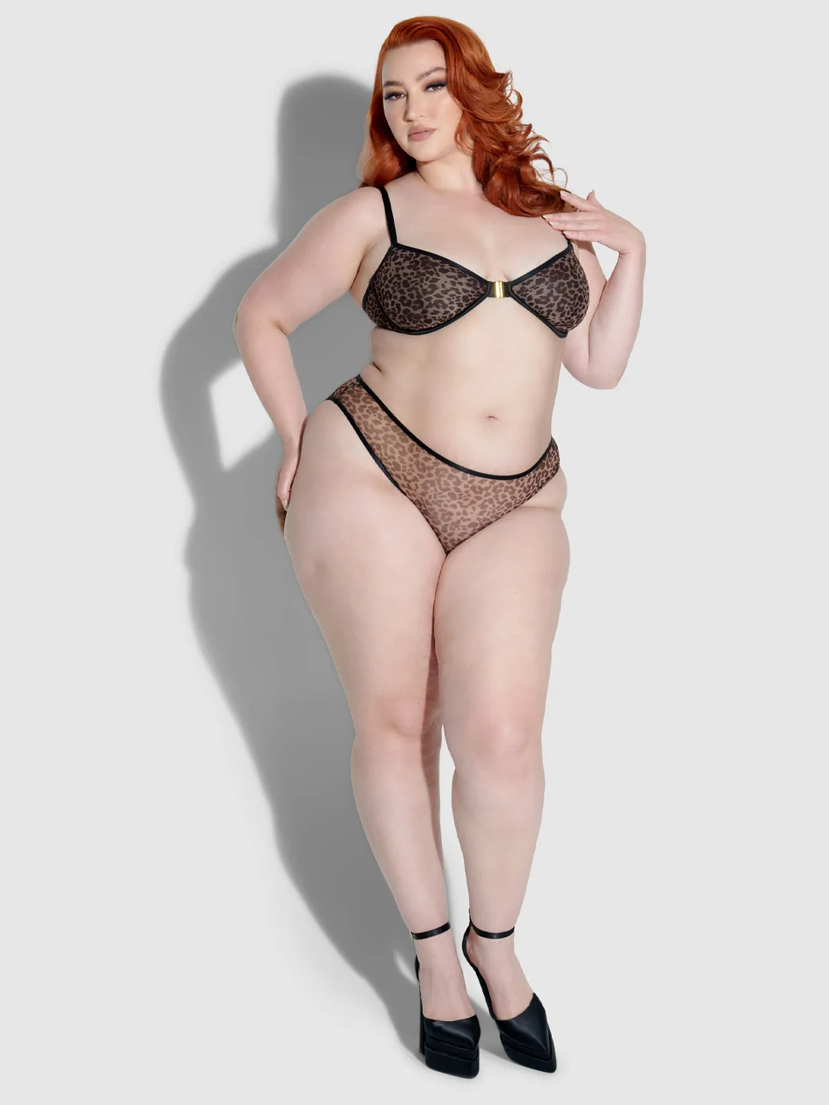 Alanza Ultra Fine Mesh Bra by Frederick's of Hollywood