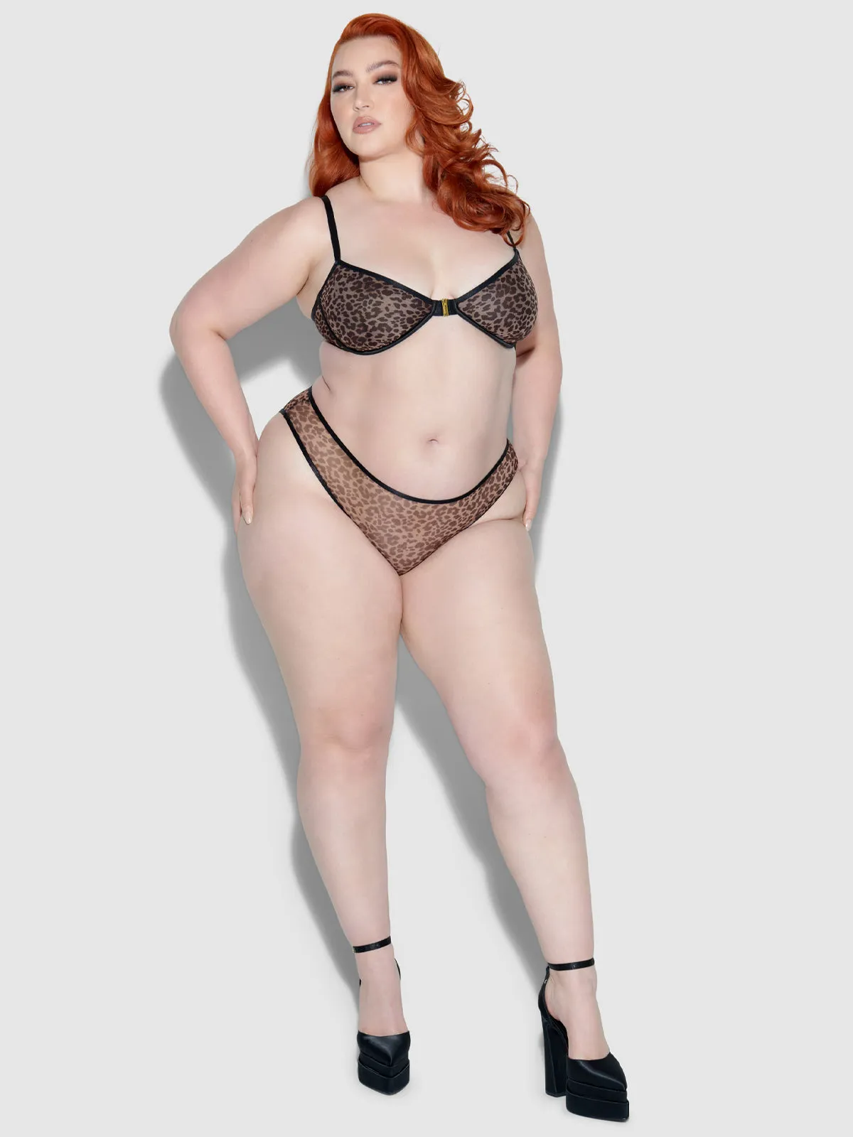 Alanza Ultra Fine Mesh Bra by Frederick's of Hollywood