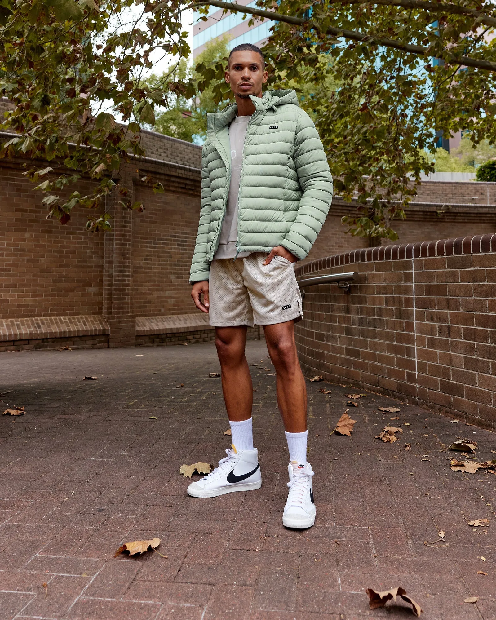 All-day Puffer Jacket - Iceberg Green