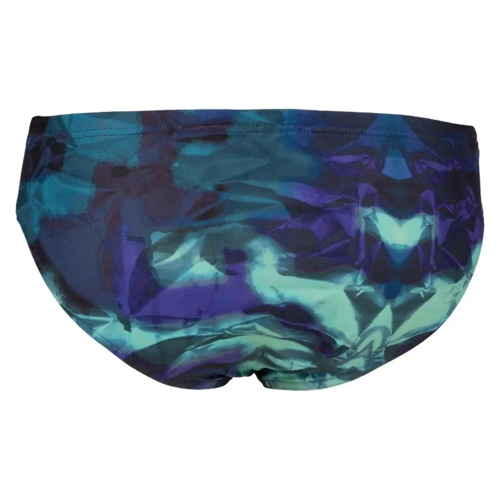 Arena Hero Camo Brief Green Lake Multi