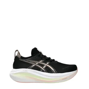ASICS Women's GEL-NIMBUS 27 Running Shoes in Black/Breeze SS25