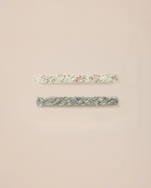 baby headbands || garden, sky floral