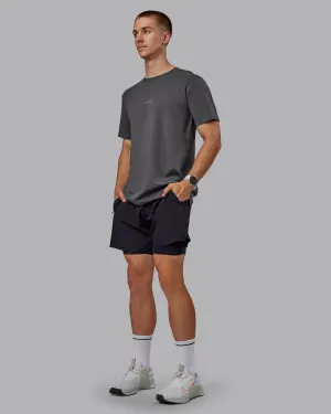 Base FLXCotton Tee - Dark Storm