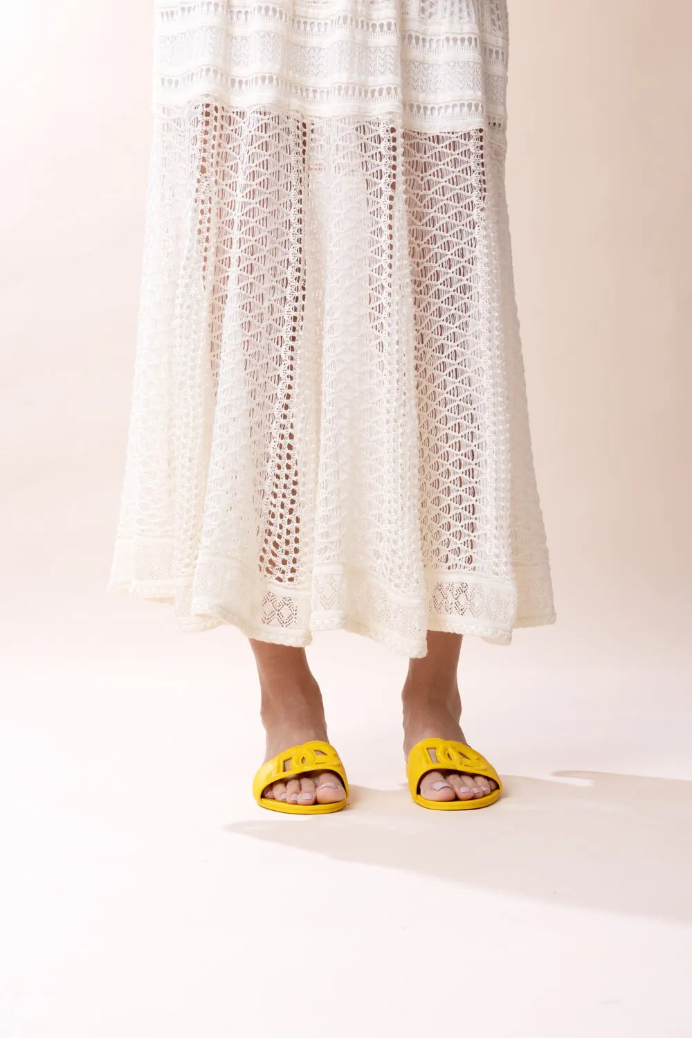 Beachwear Sliders - Giallo