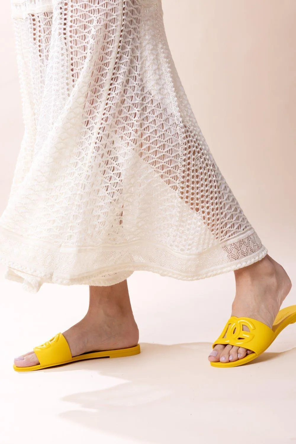 Beachwear Sliders - Giallo