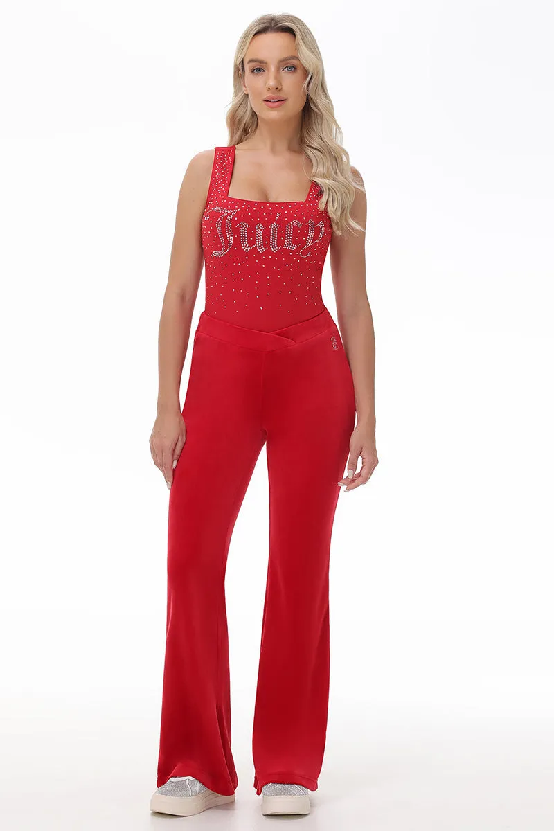 Big Bling Scoop Neck Tank Bodysuit by Juicy Couture