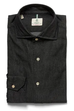 Black Denim Shirt