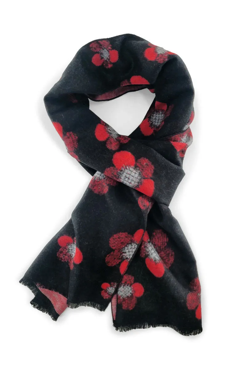 Bold Flower Scarf