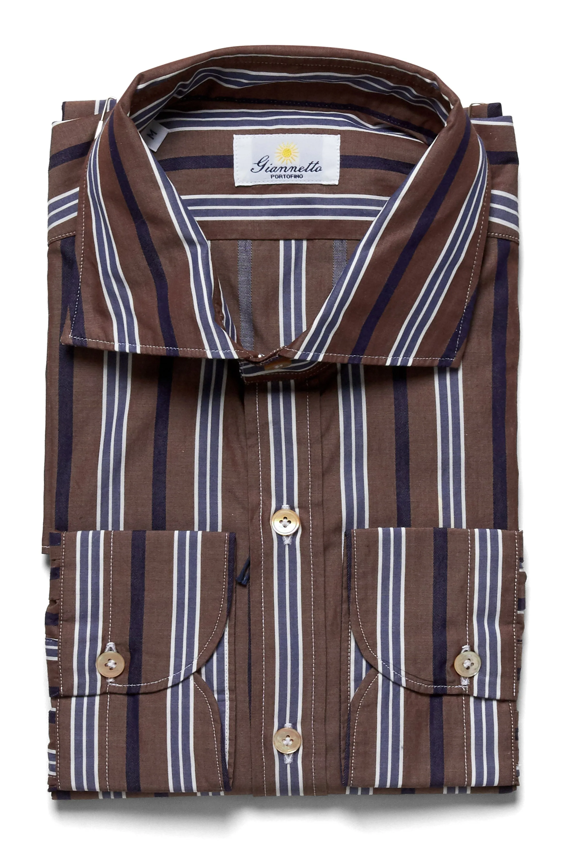 Brown Stripe Shirt