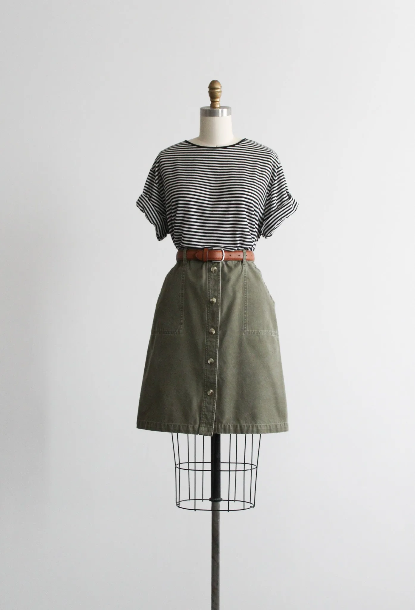 cape may striped tee 1919 Vintage