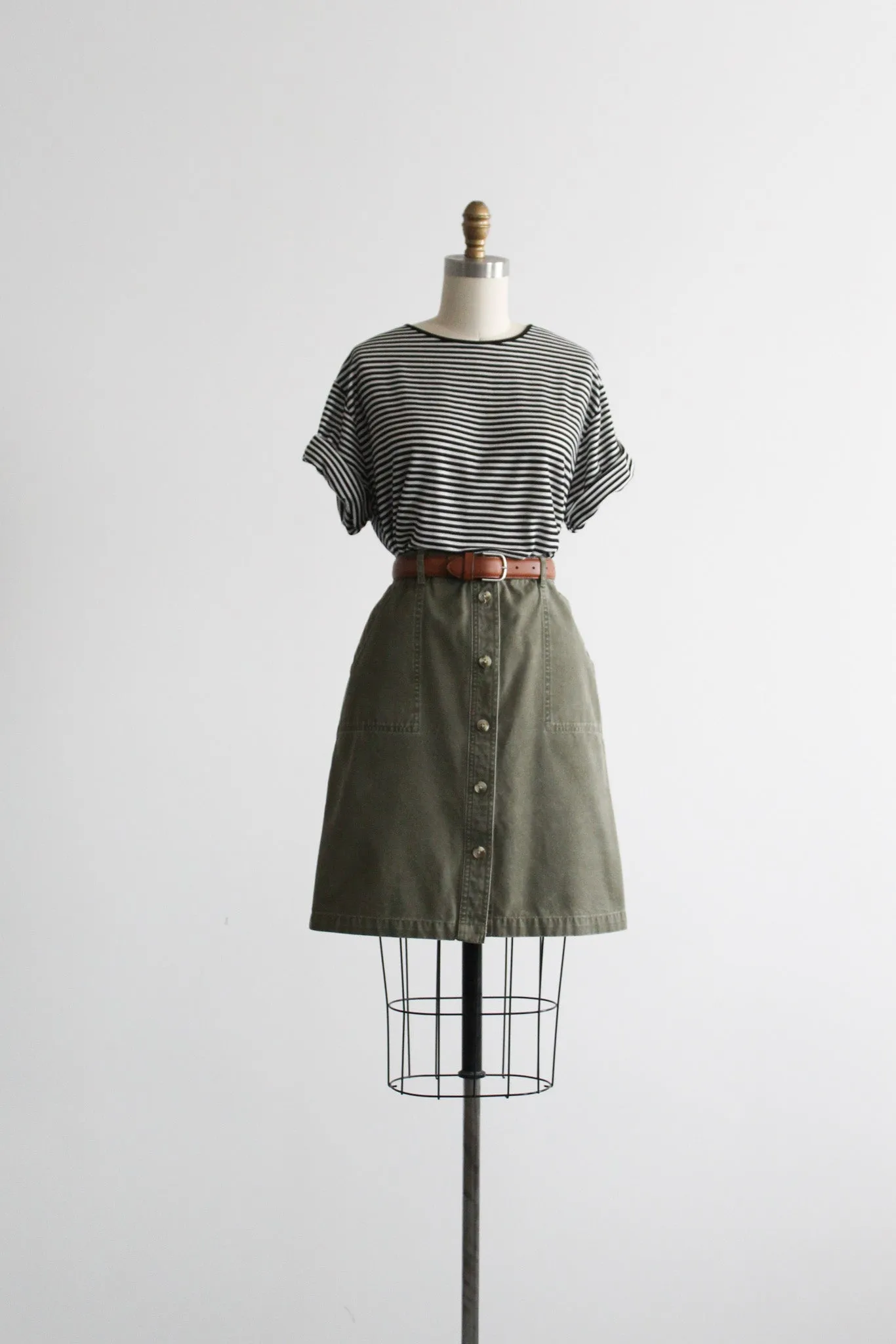 cape may striped tee 1919 Vintage