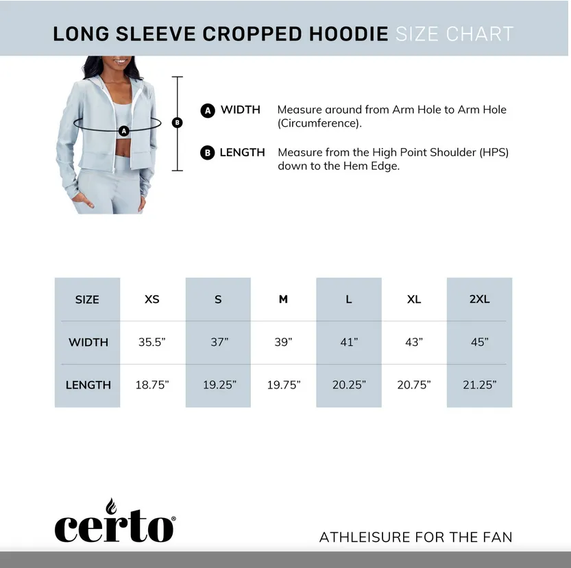 Certo By Northwest NFL Women's Green Bay Packers All Day Cropped Hoodie, Black