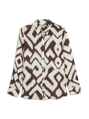 Classic Satin Shirt Banana Republic