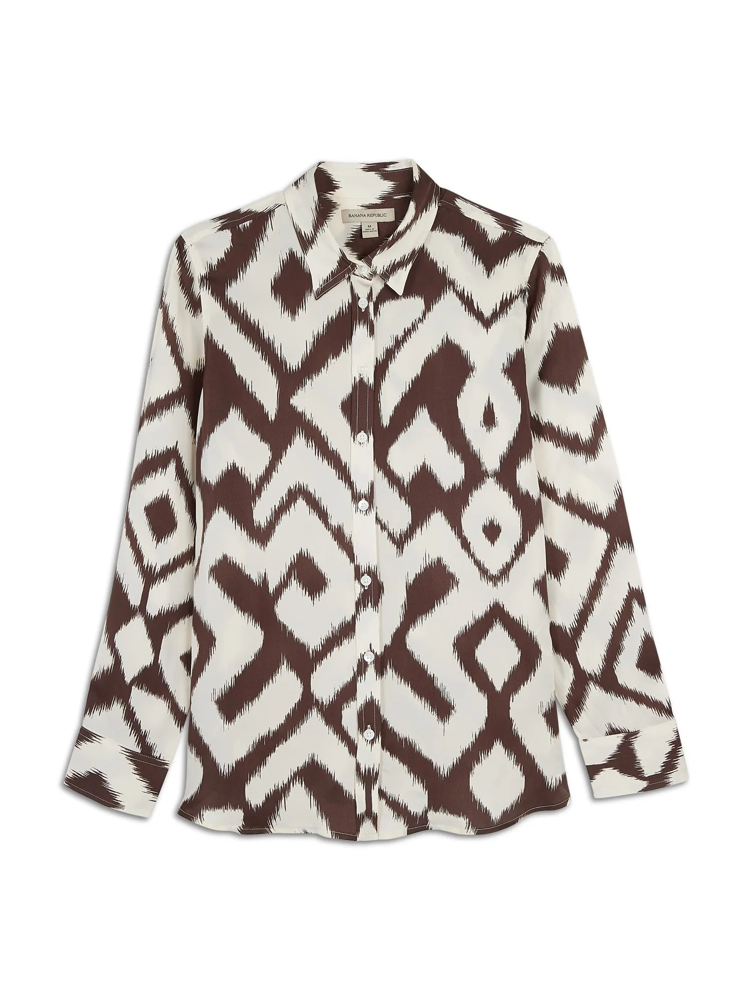 Classic Satin Shirt Banana Republic