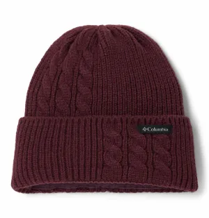 Columbia Womens Red Agate Pass Cable Knit Beanie