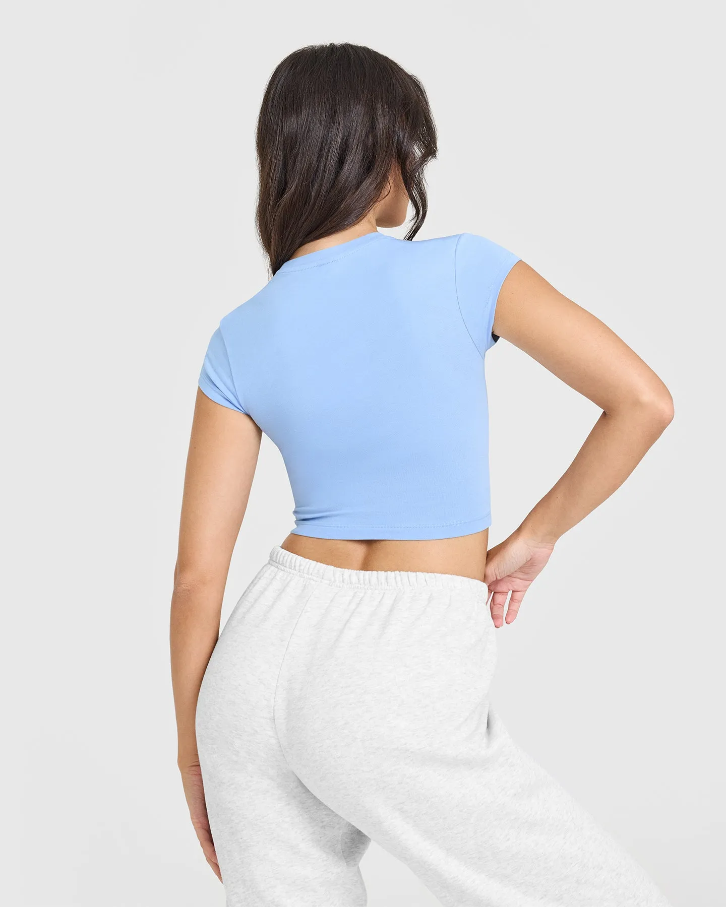 Cotton Icon Baby T-Shirt | Powdered Blue