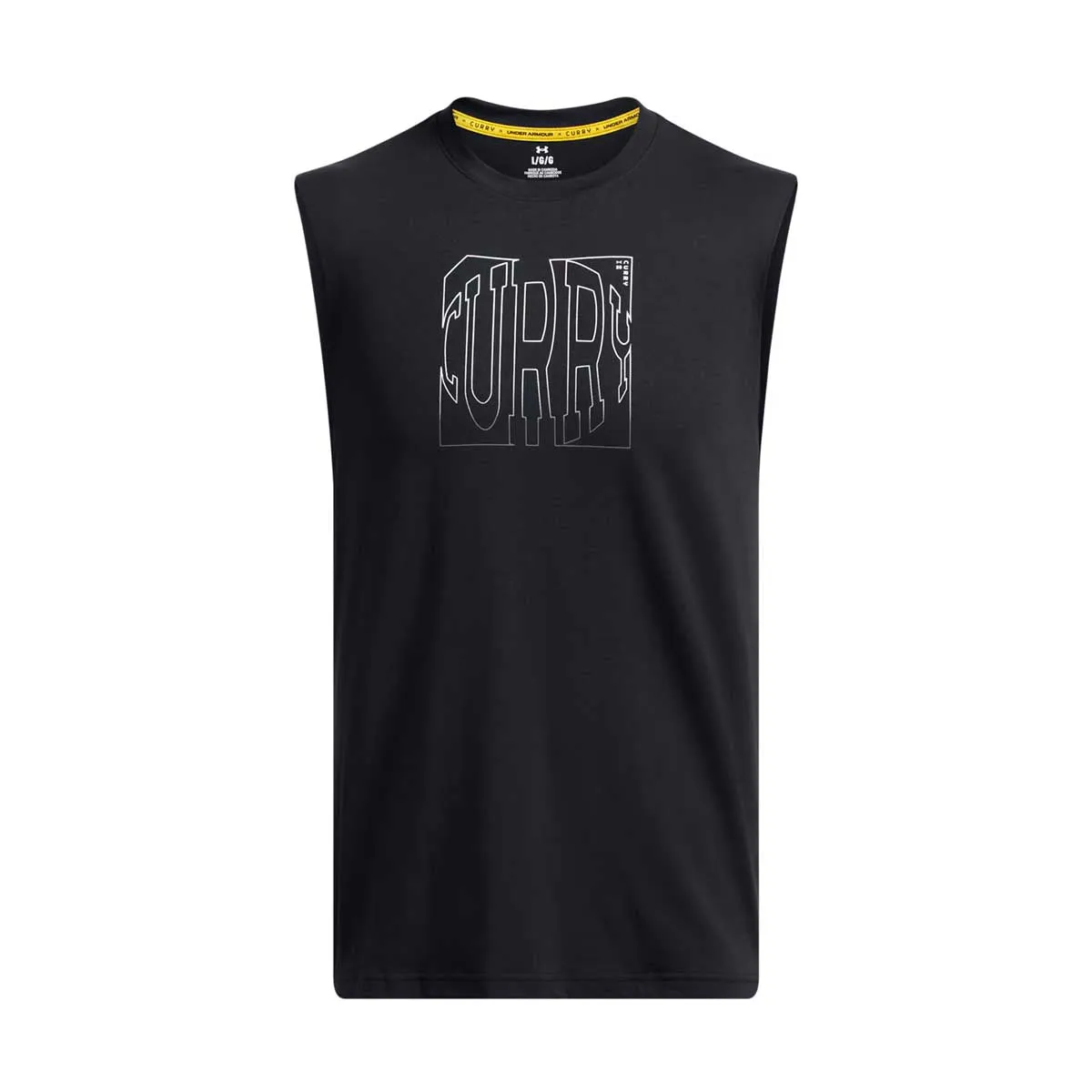 Curry Sleeveless Tee 'Black'