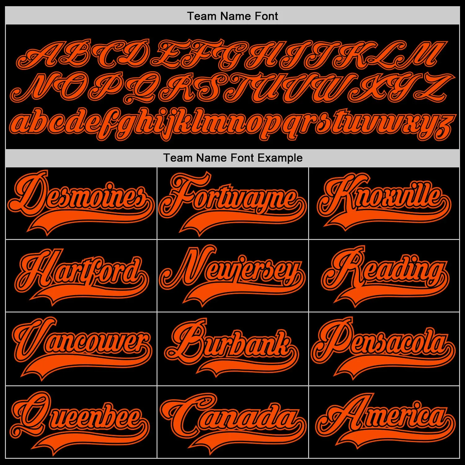 Custom Black Orange Hockey Jersey