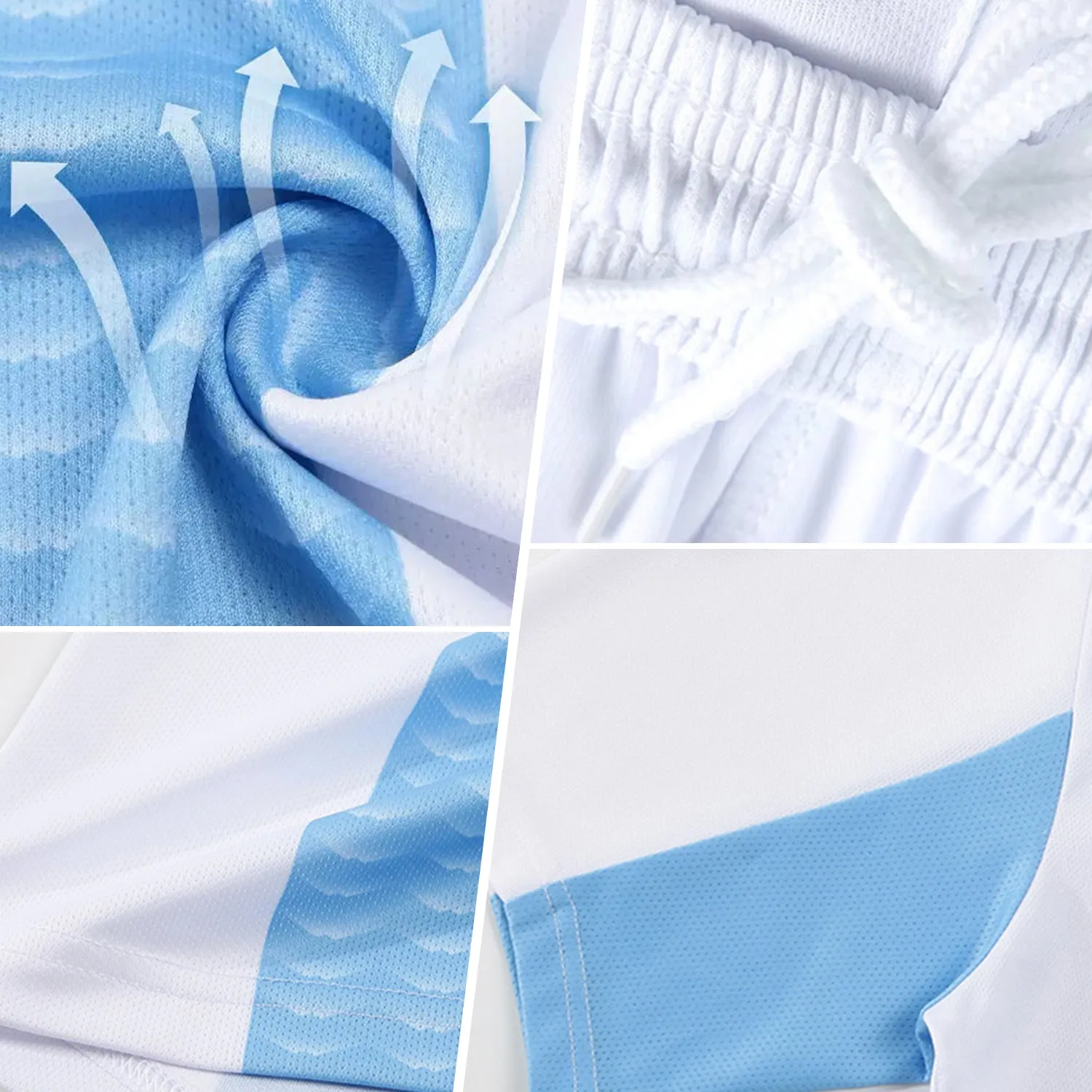 Custom Black Teal-White Gradient Scratch Splash Sublimation Soccer Uniform Jersey