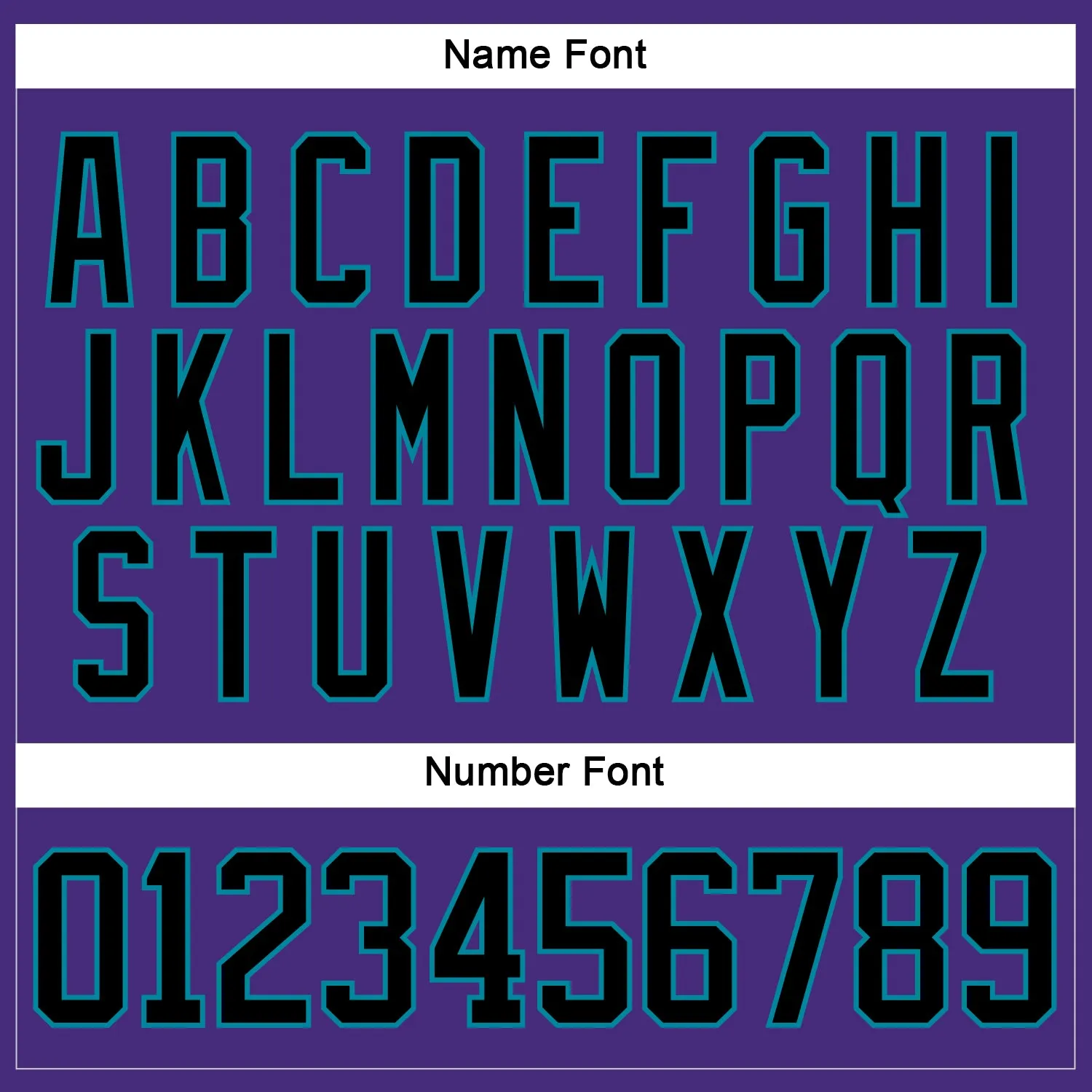 Custom Purple Black-Teal Hockey Lace Neck Jersey