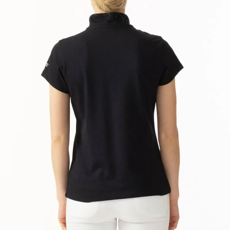 Daily Sports Kim S/S Mock - Navy