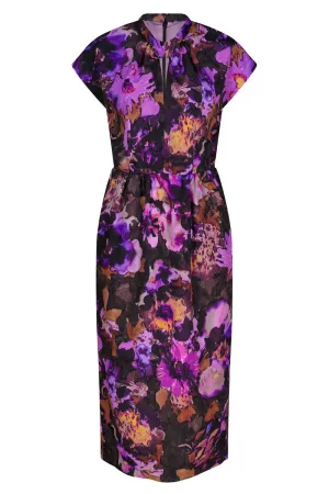 Dormos Ink Flower Dress