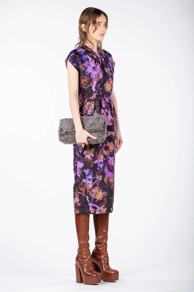 Dormos Ink Flower Dress