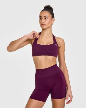 EasyLift Halter Bralette | Ripe Fig