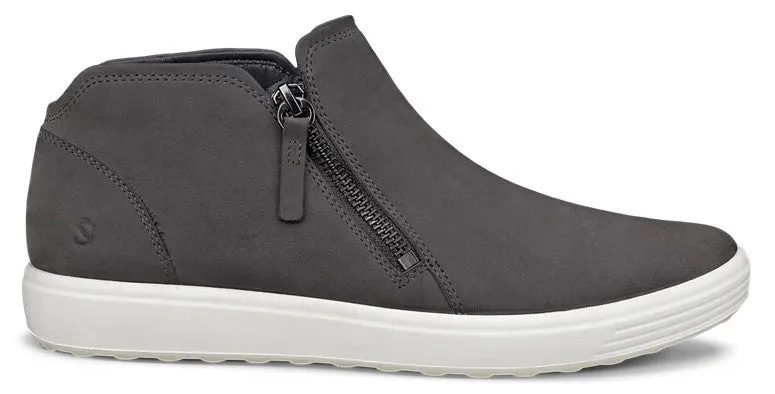 Ecco Soft 7 W Womens Twin Zip Ankle Boot 430243-02308