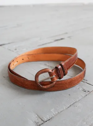 embossed leather belt 1919 Vintage
