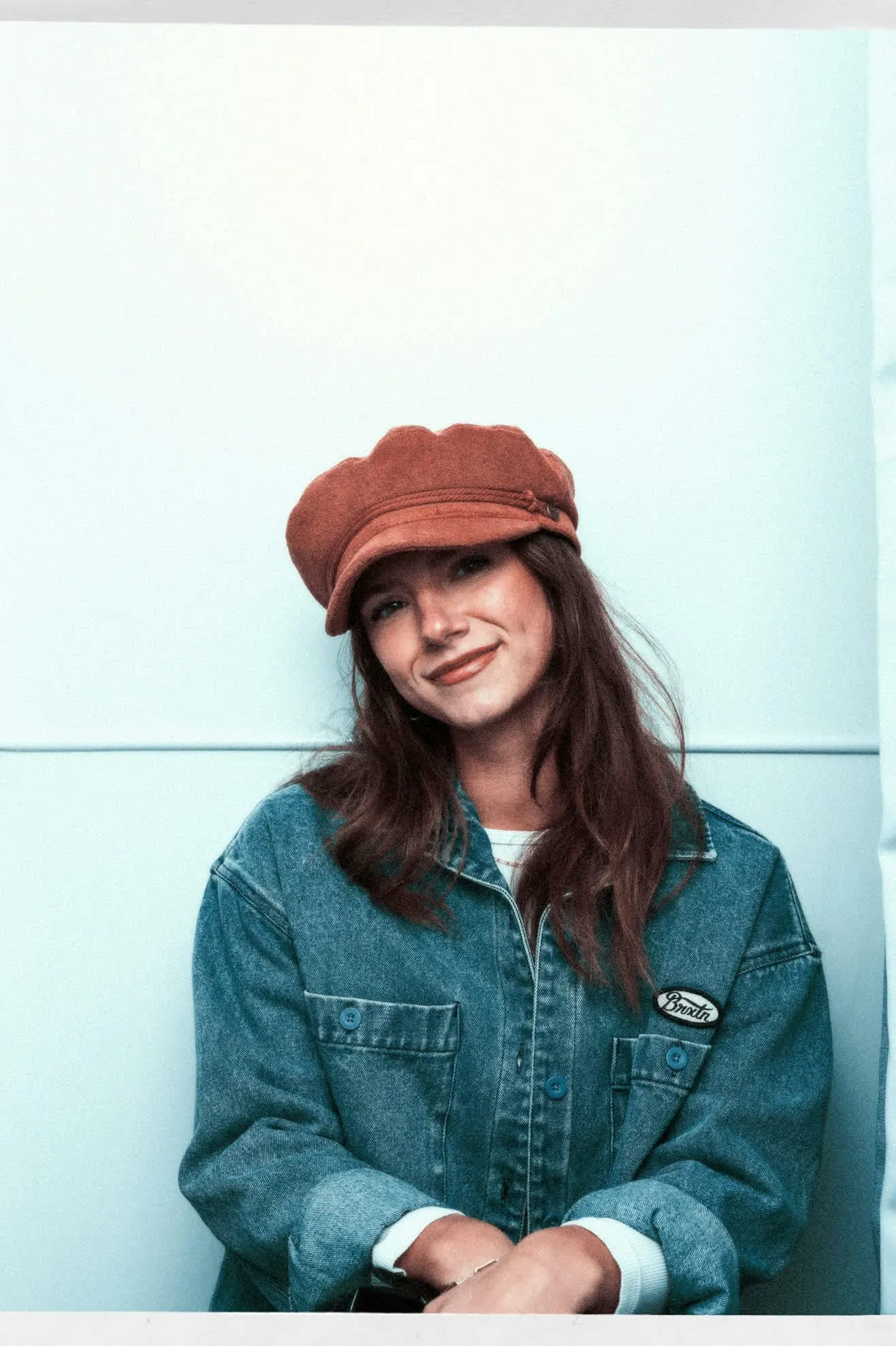 Fiddler Fisherman Cap - Burnt Brick Terry Cloth Brixton