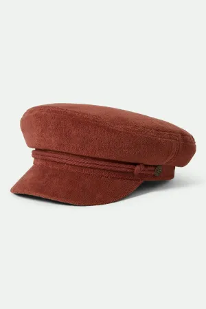 Fiddler Fisherman Cap - Burnt Brick Terry Cloth Brixton