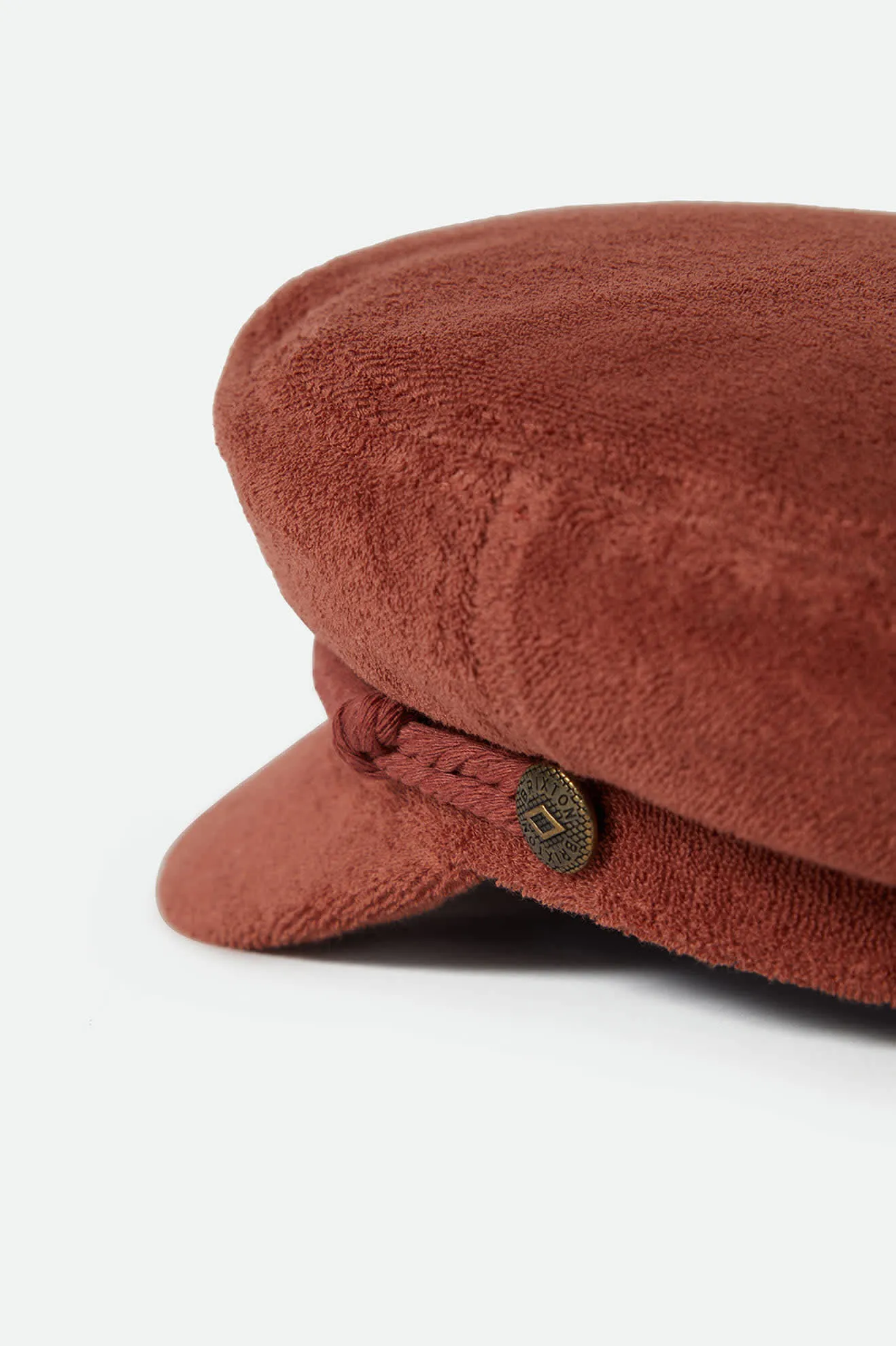 Fiddler Fisherman Cap - Burnt Brick Terry Cloth Brixton