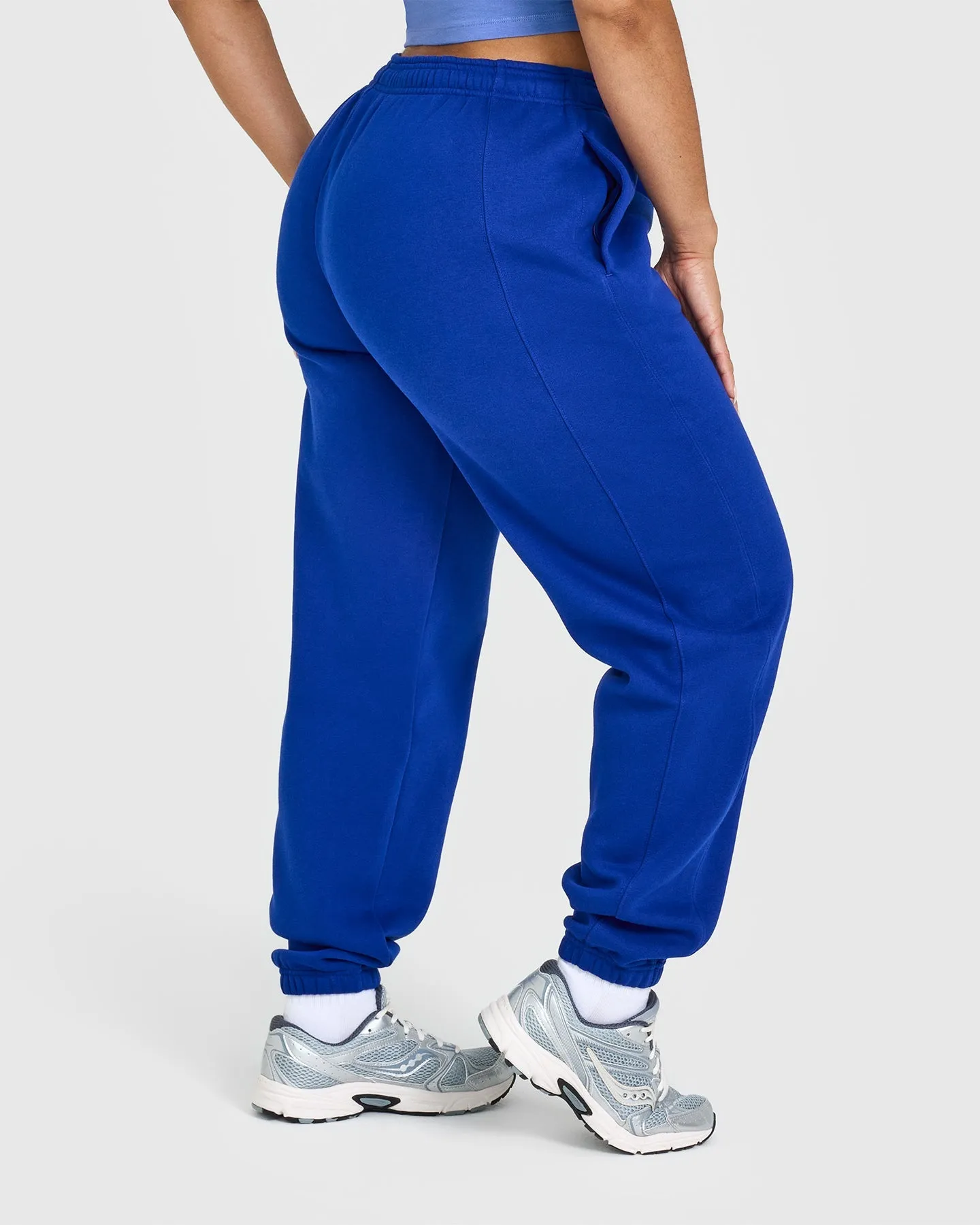 Foundations Jogger With Printed Graphic | Strong Blue