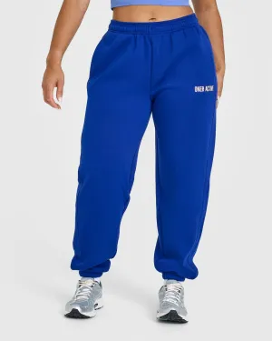 Foundations Jogger With Printed Graphic | Strong Blue