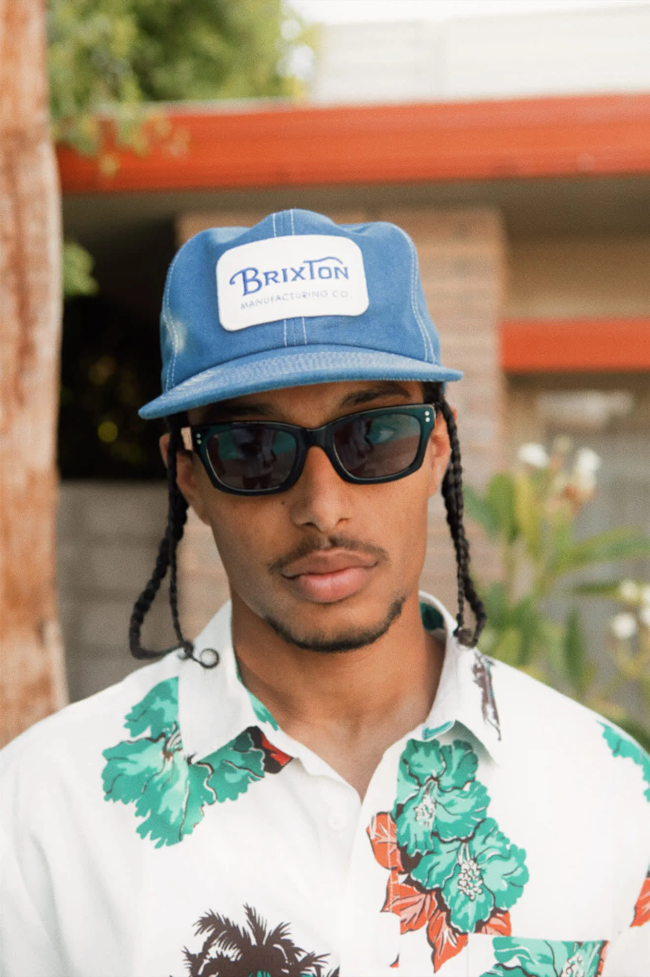 Grade Snapback - Denim Brixton