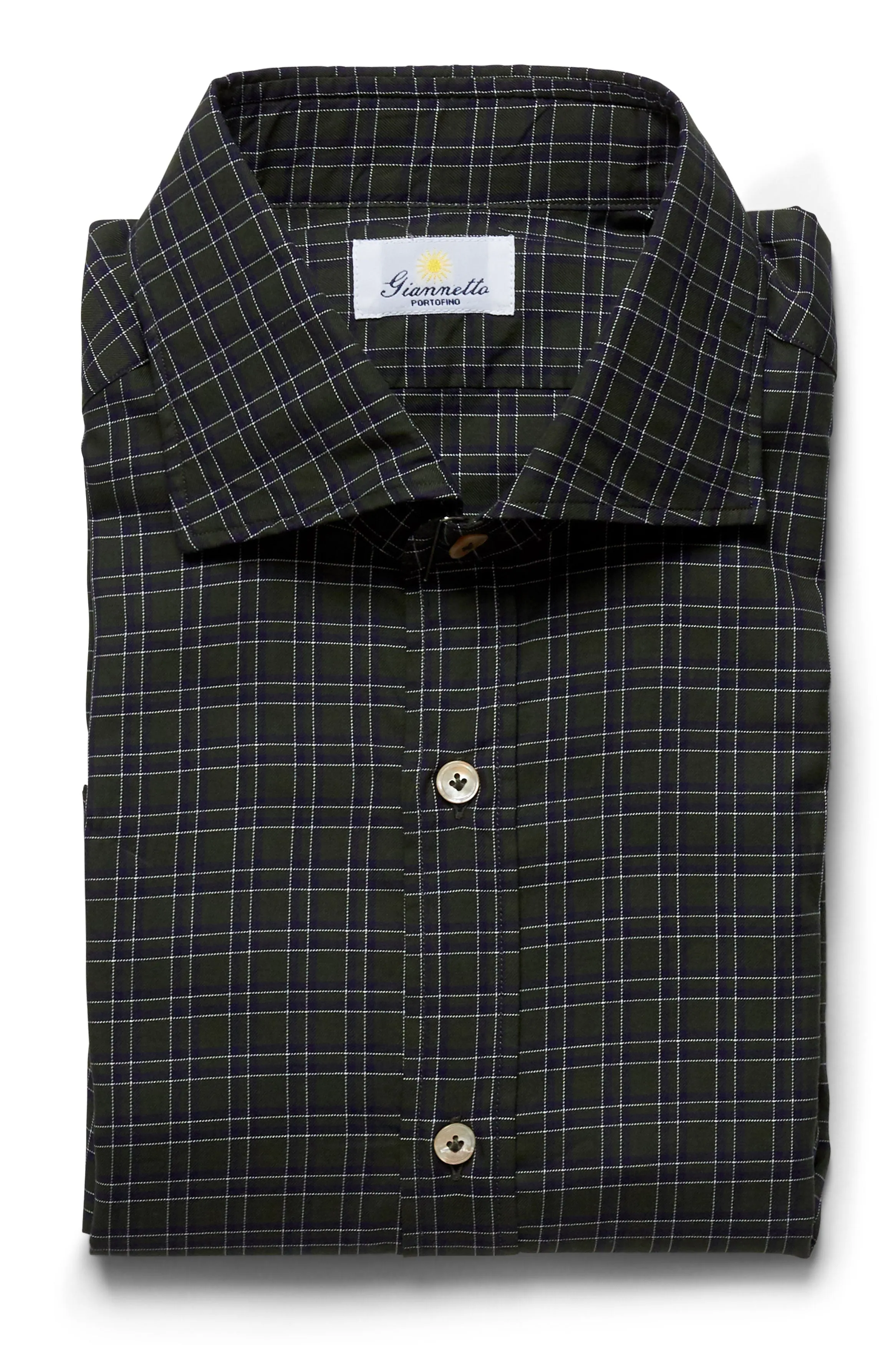 Green Check Shirt