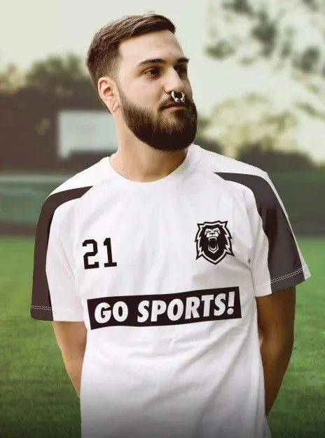 Impericon - Go Sports White/Black Functional - T-Shirt