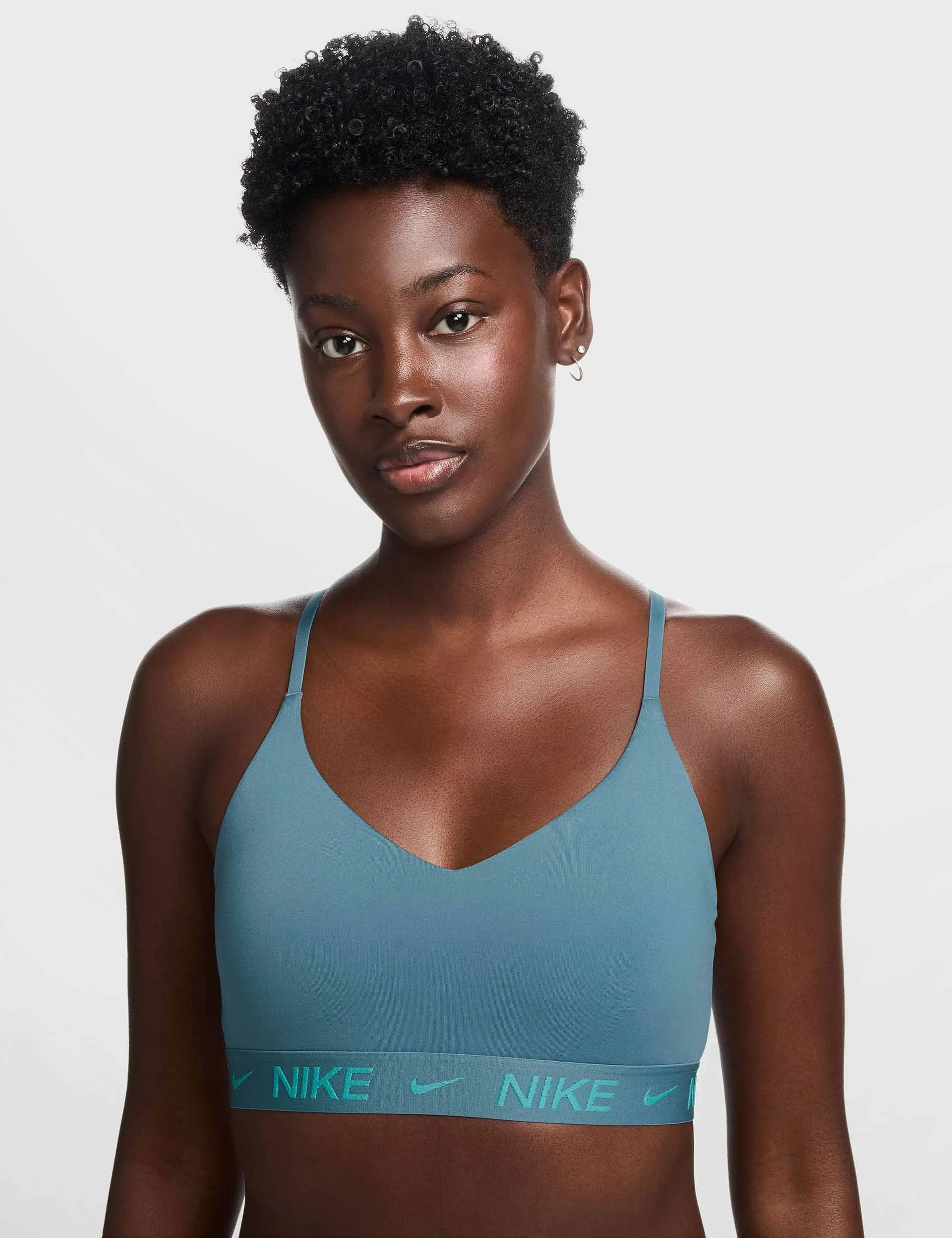 Indy Light Support Sports Bra - Smokey Blue