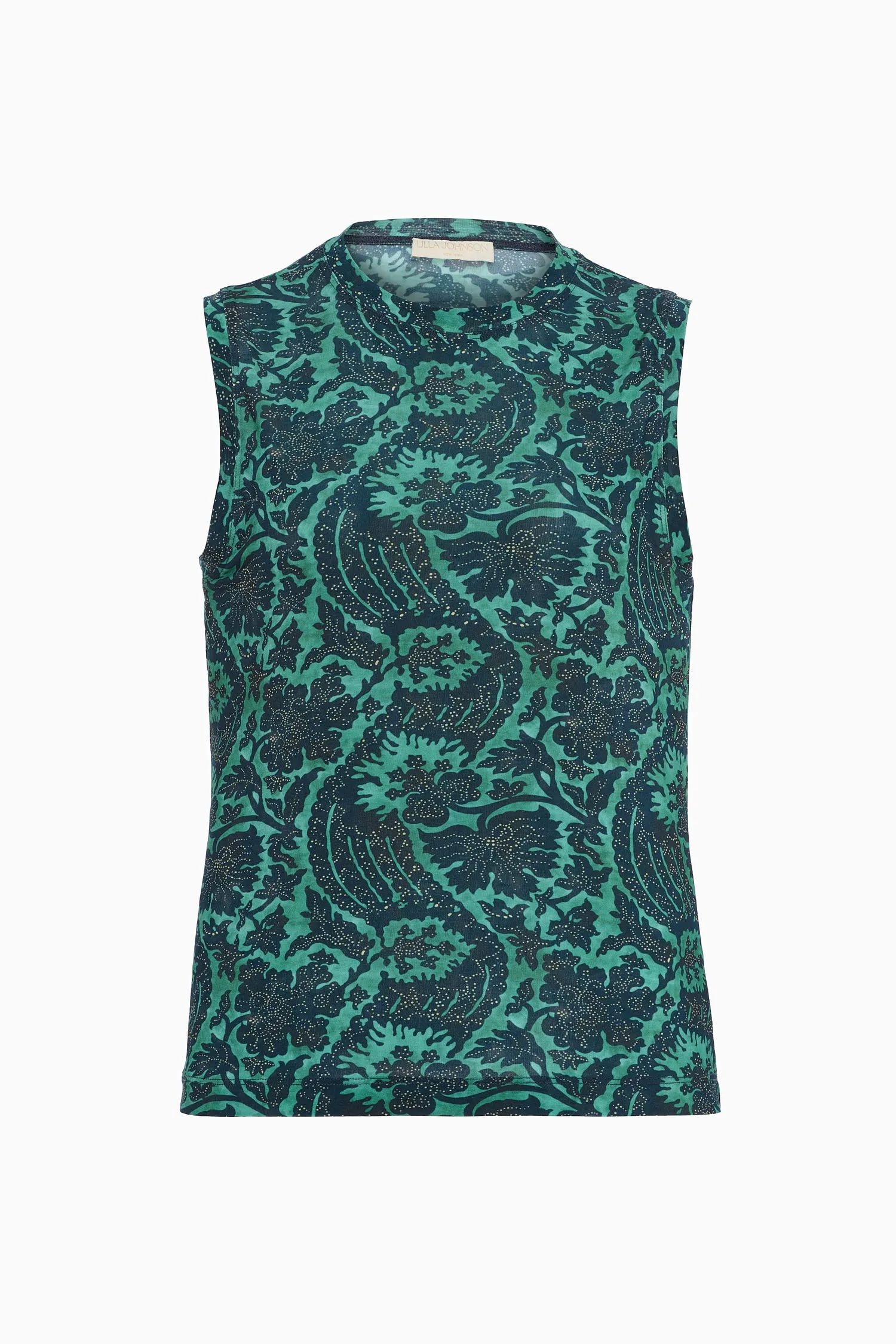 Ines Sleeveless Top - Verde Ulla Johnson