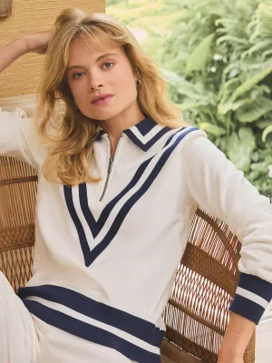 Joules Dawlish Quarter Zip Sweatshirt