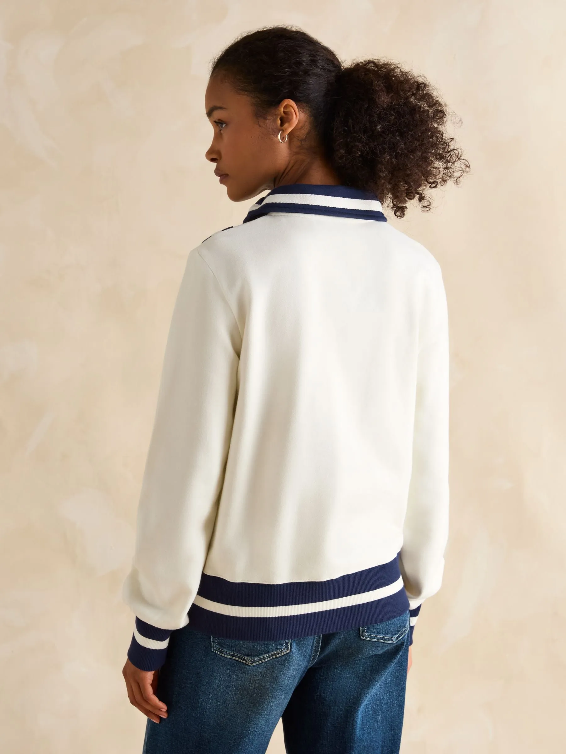 Joules Dawlish Quarter Zip Sweatshirt
