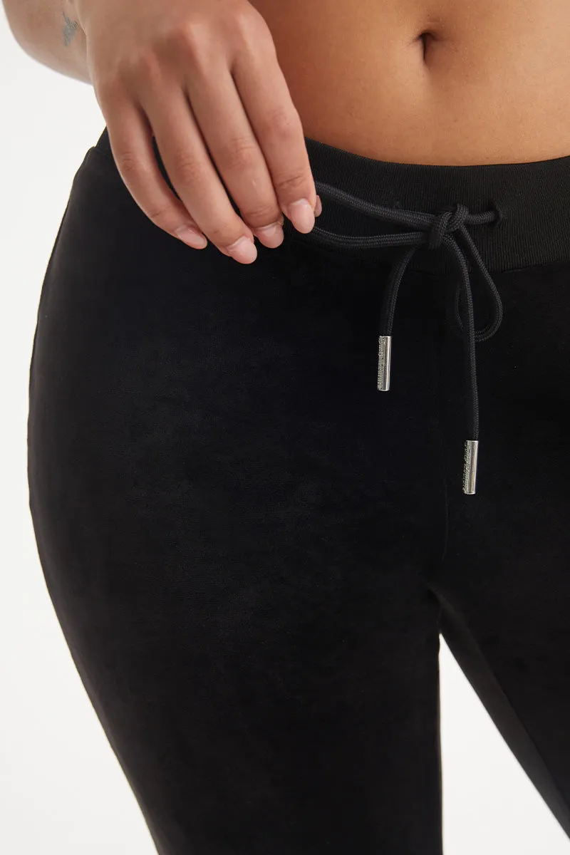 Libra Big Bling Velour Track Pants by Juicy Couture