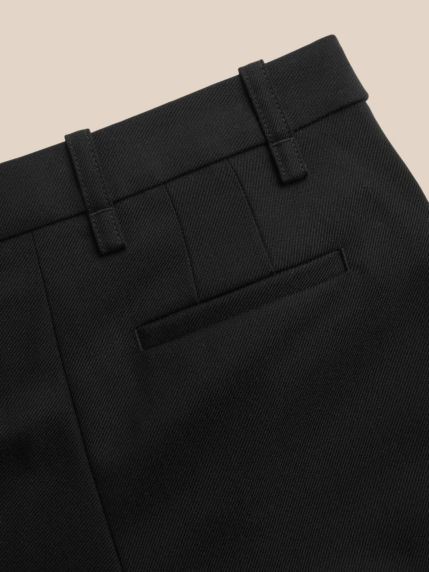 Lido Straight Wool Pant Banana Republic