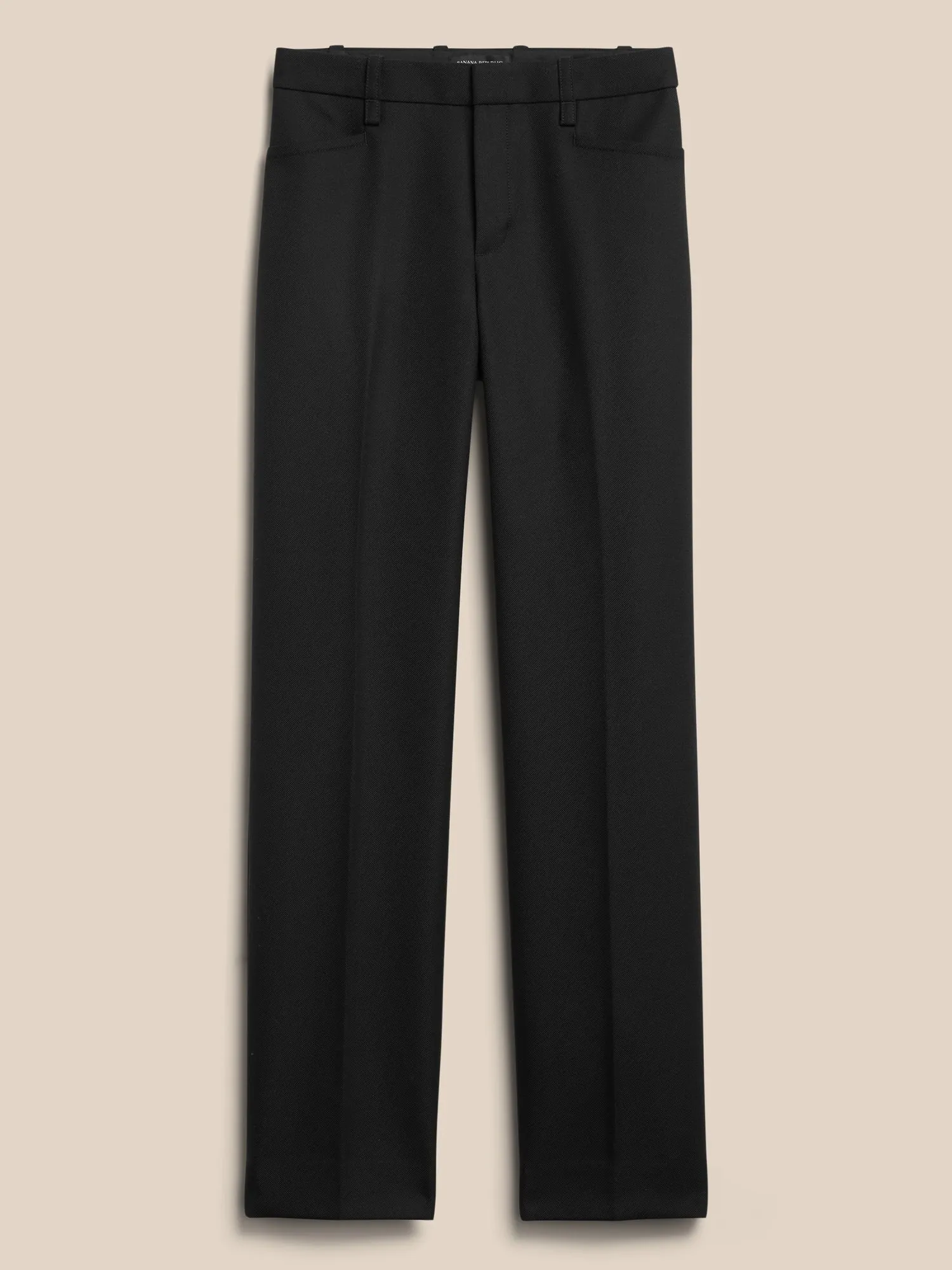 Lido Straight Wool Pant Banana Republic